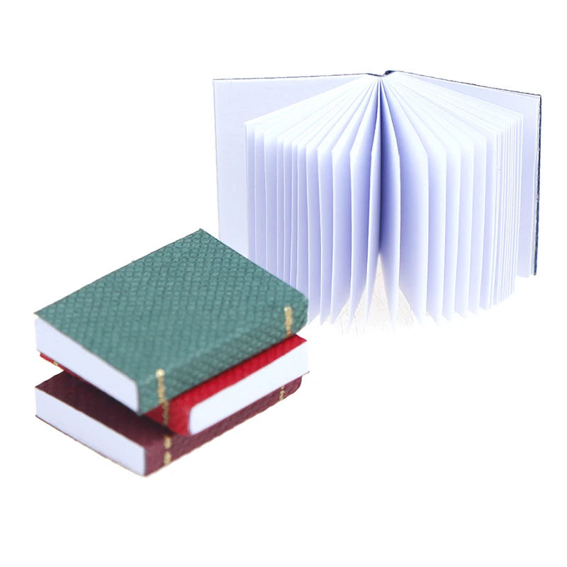 

1/12 Dollhouse Miniature Mini Books Model Furniture Accessories