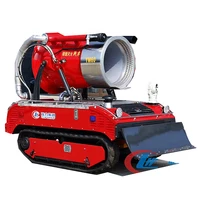 fire fighting rescue robotfire smoke extinguisher robot with water cannon for petrochemical