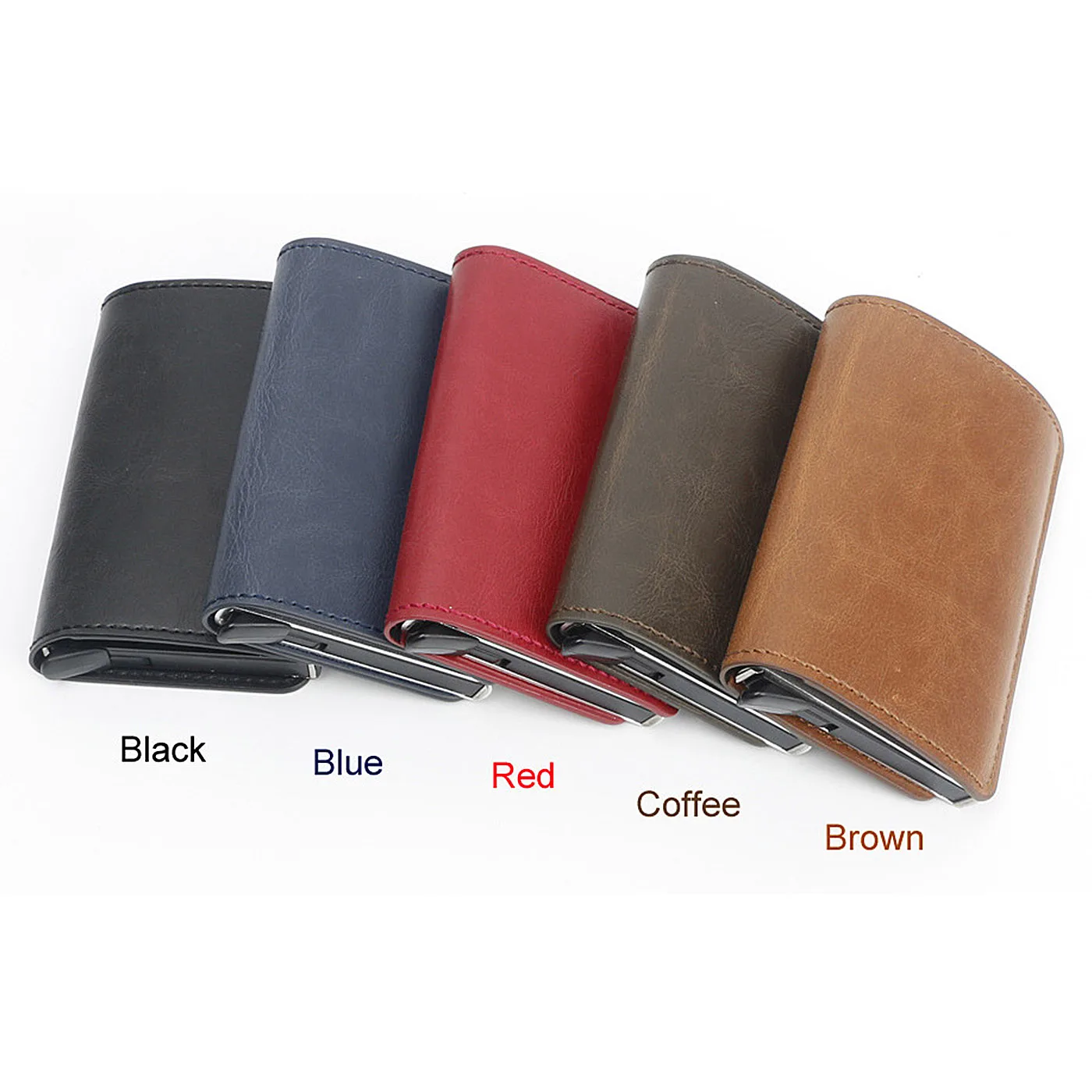 2019 модный держатель для кредитных карт мужчин и женщин металлический RFID