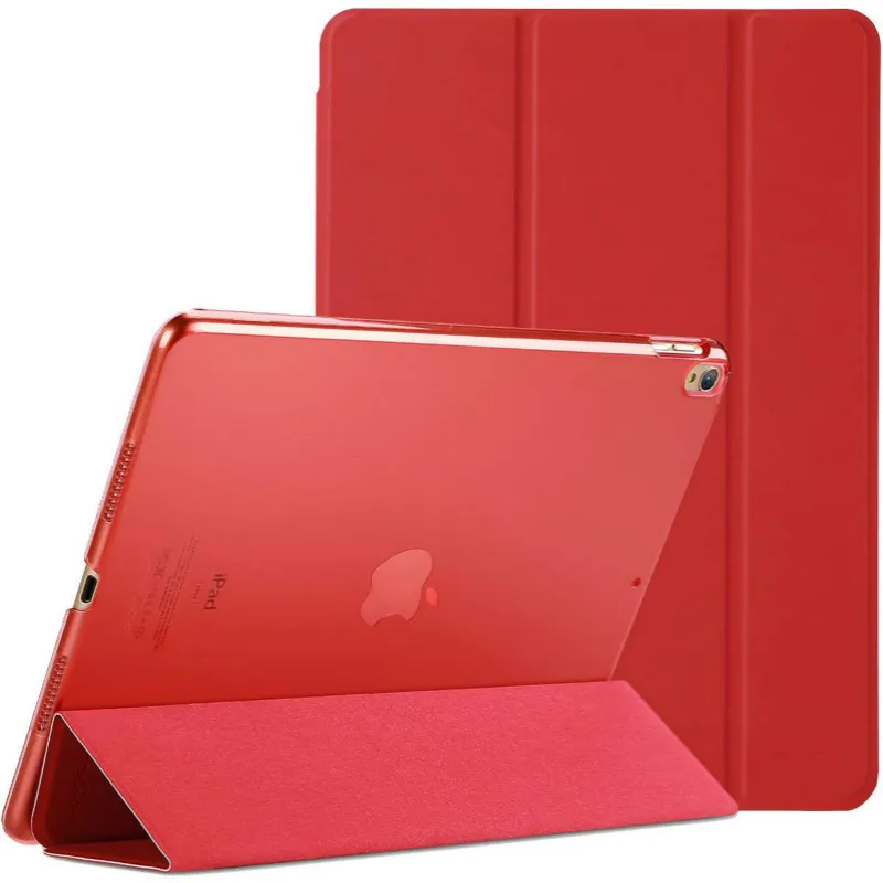 Для iPad Air(3rd Gen) 10," Чехол iPad Pro 10,5" крышка, тонкая легкая подставка Smart Shell полупрозрачный, с глазурью задняя крышка