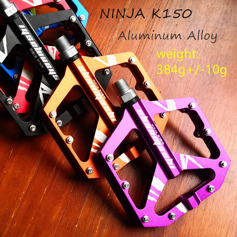 

New Platform Bike Pedals Mountain Bike Pedals Lightweight Aluminum Alloy Bicycle Platform Pedals for BMX MTB 9/16"