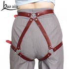 Винтажные сексуальные женские новые ремни-Корсеты в стиле Харадзюку с металлическим зажимом, кожаные Регулируемые кольца для ног в стиле панк, ремни для носков ручной работы унисекс