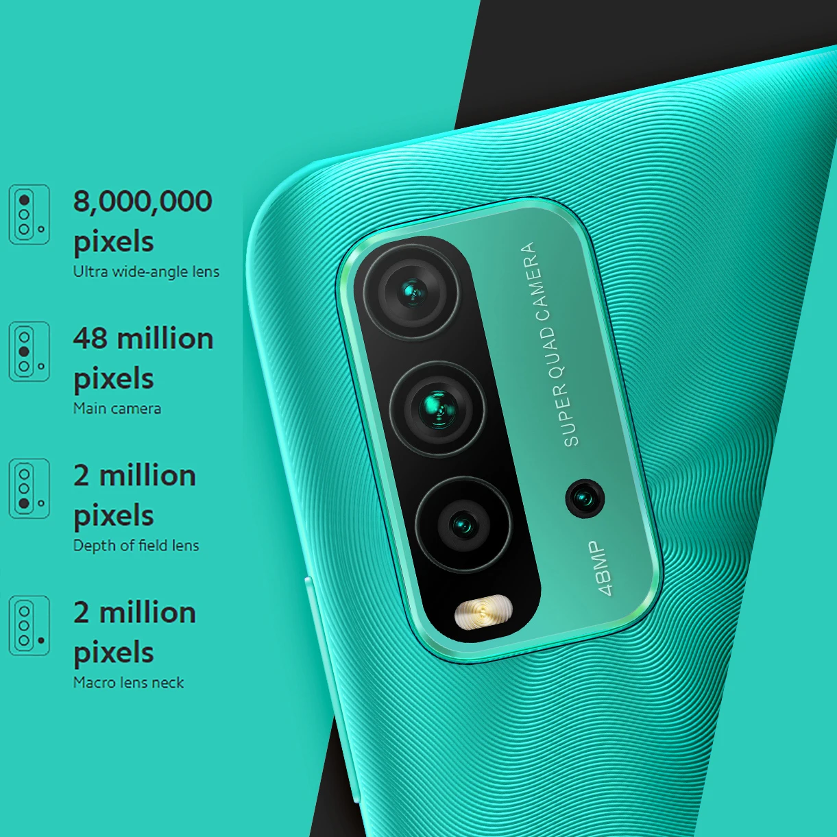 Глобальная версия Xiaomi Redmi 9T 4 ГБ 64 Смартфон Snapdragon 662 Octa-Core 6 53 '' Дисплей с