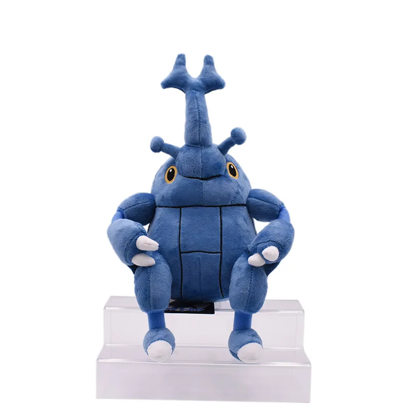 Heracross Аниме Кукла Пикачу тортерра Snorlax Zeraora Rayquaza Charizard Bagon Lucario мультфильм чучела Peluche плюшевые игрушки Рождественский подарок - Цвет: Heracross