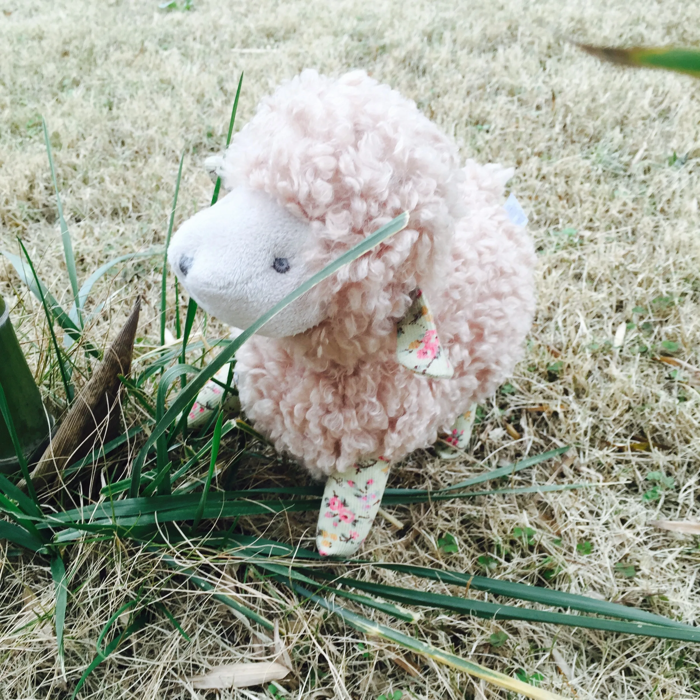 Роскошная стоячая пушистая овечка плюшевая Милая подушка для дивана мягкая