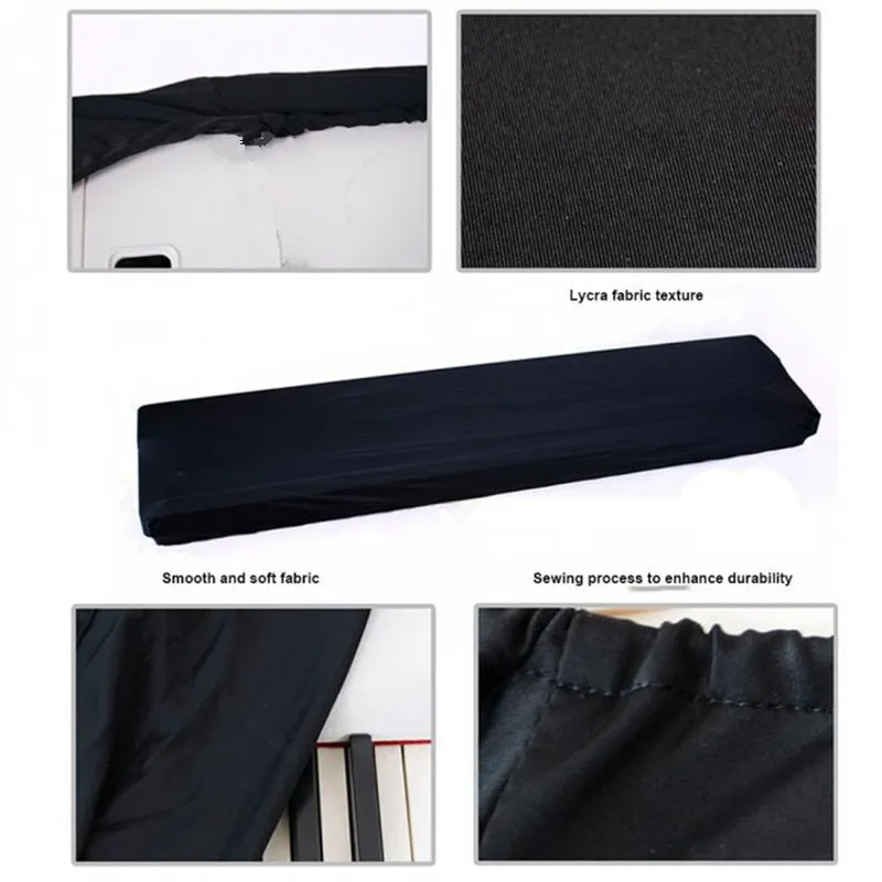 

61/88 Key Digital Electronic Piano Cover Fabric Light Thin Keyboard Instrument Dust Cover Breathable Heat Radiation Dustproof