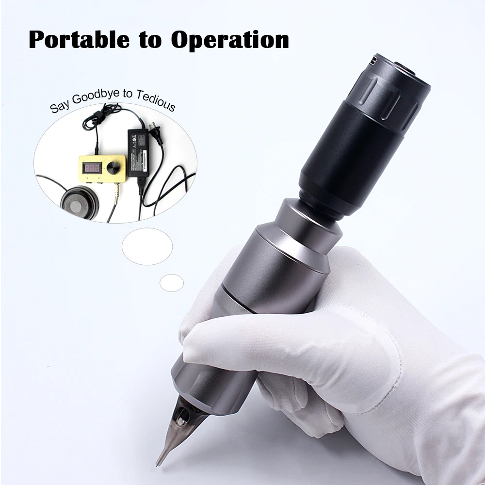 Новый перезаряжаемый беспроводной блок питания для татуировок BMX 2021 с