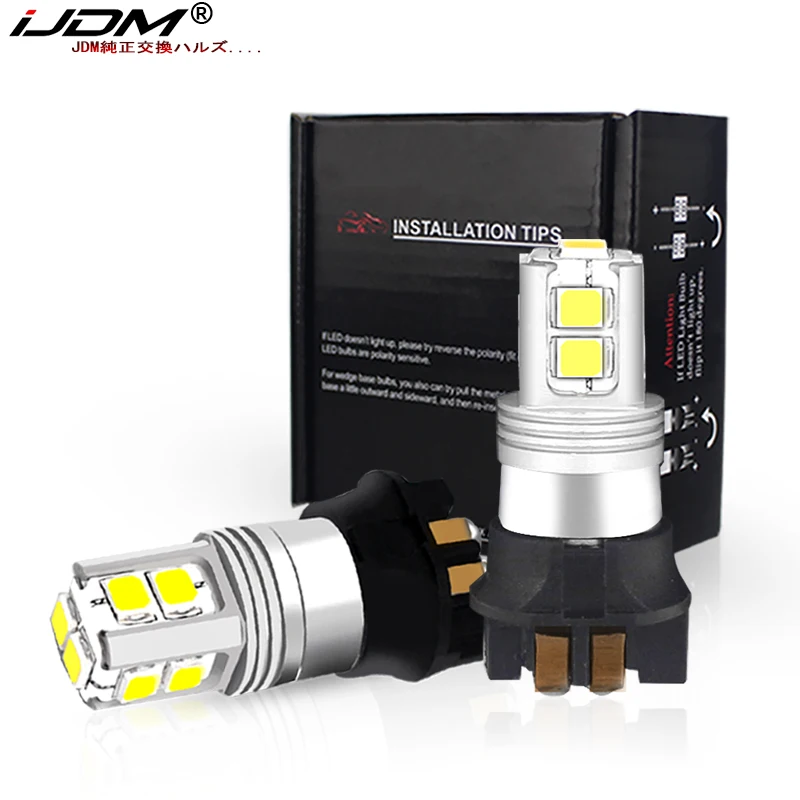 IJDM CANbus PW24W светодиодный фонарь для BMW F30 3 Series VW MK7 Golf галогенная отделка DRL или Audi MINI