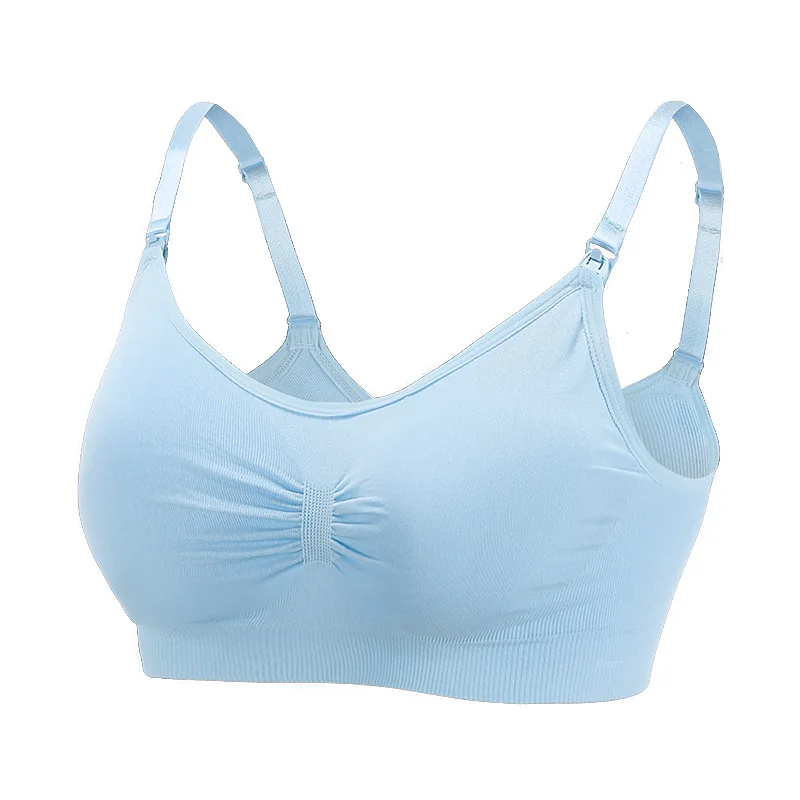 

Breathable Thin Cotton Maternity Nursing Bras Breastfeeding Underwear Clothes for Pregnant Women Lacation Postpartum Pregnancy