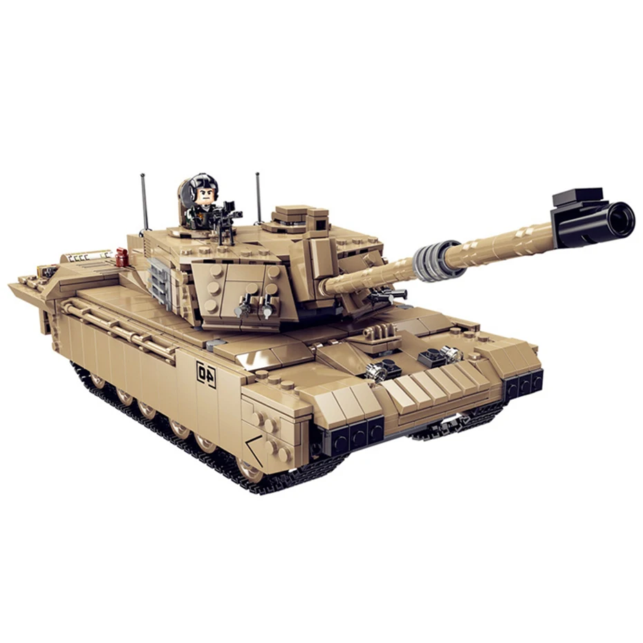 Военная серия XINGBAO 06033 основной боевой танк Challenger II набор строительных блоков