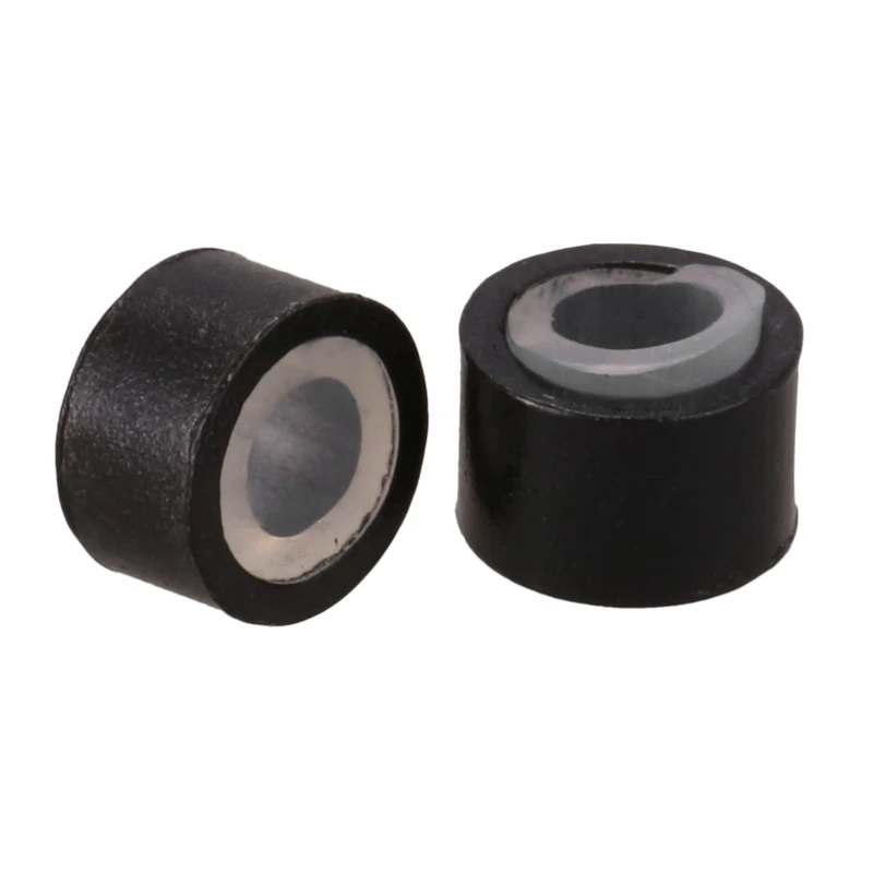 500 шт черные 5 мм Силиконовые выровненные микро кольцевые звенья бусины для I Stick