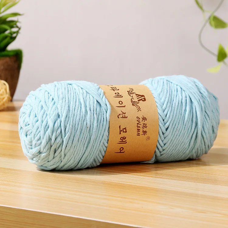 Многоуровневая крашеная пряжа для творчества 5 шаров = 800 г ручная вязка молочный