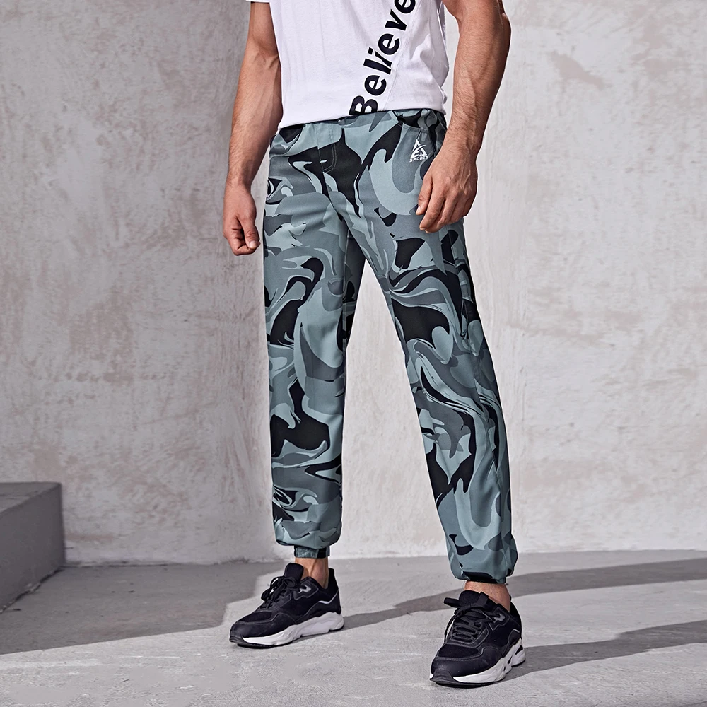 

Men Sports Pants Breathable Trousers Casual Loose Training Gym Running Workout Crossfit Basketball Hiking Joggers Sweatpants