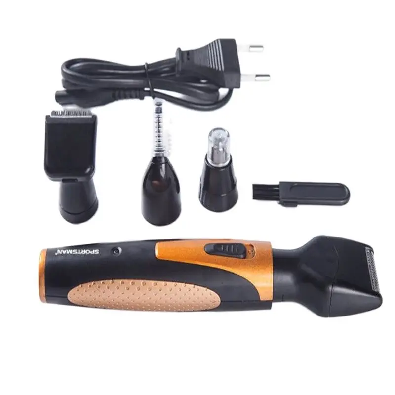 Мини Портативный 4 в 1 электрическая бритва Уход за лошадьми комплект машинка для