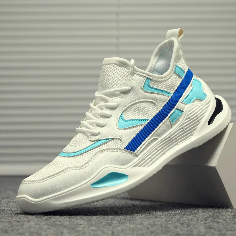 

2020 Summer Men's Casual ShoesBreathable Colorful Light Mesh Outdoor Sports Casual Light Tide Shoes Men Fashion Sneakers