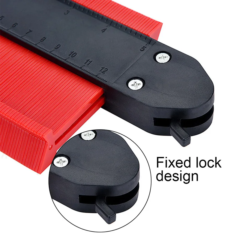 5 дюймовый контурный манометр плотник измерительный инструмент Лучистая линейка