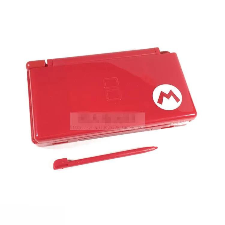 Новый чехол с золотым корпусом для DS Lite полной крышкой кнопкой и винтами|Запасные