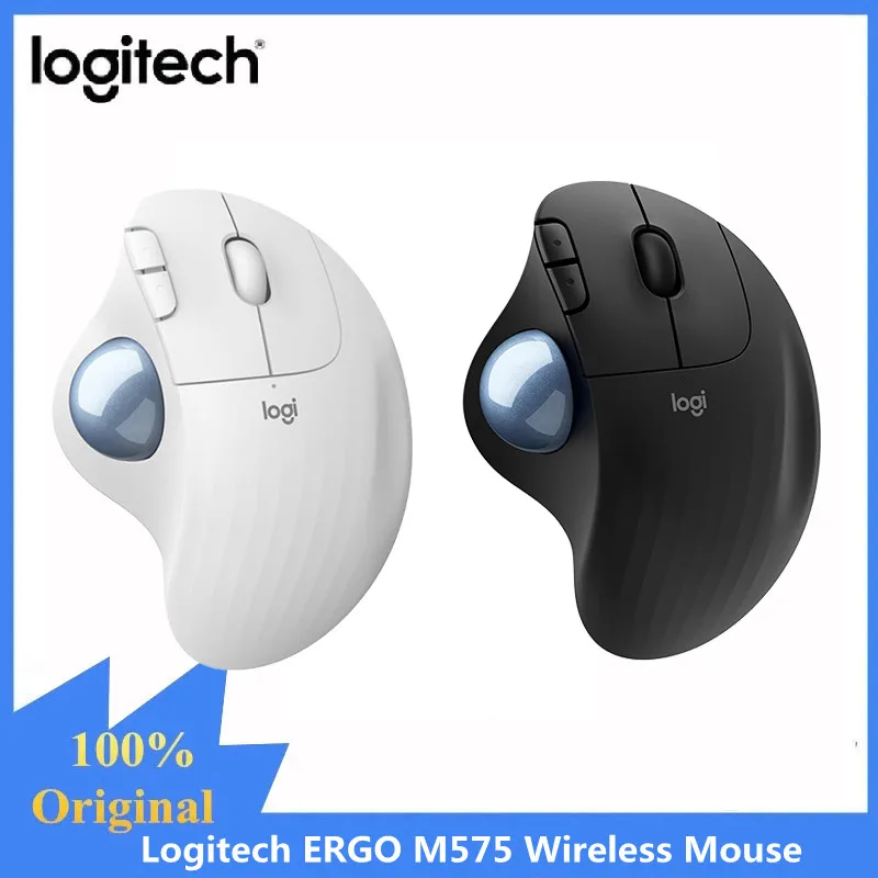 Мышь Logitech M575 беспроводная 2 4 ГГц 5 кнопок для Windows 10/8 | Компьютеры и офис