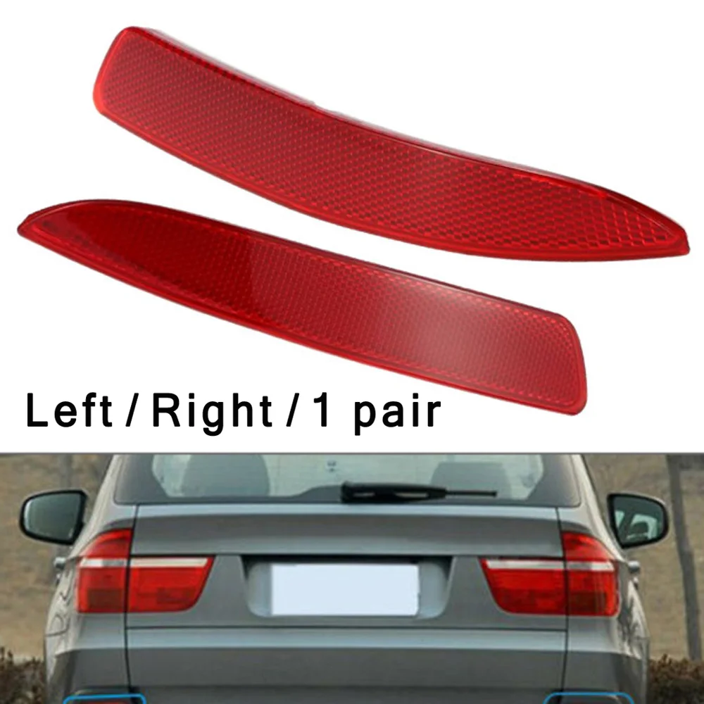 

For BMW X5 E70 2007-2009 Bumper Reflector Replacement Accessories Parts Set Car Right/Left Rear