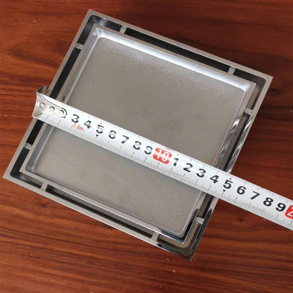 Дезодорирование 15*15 см Все латунные аксессуары для ванной комнаты квадратная