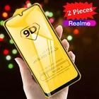 Защитная пленка для экрана 3D для Realme 7 Pro стекло закаленное стекло для экрана Realme 3, 6 Pro, C15, C11, C3, стекло для Realme 5 Pro, 6i