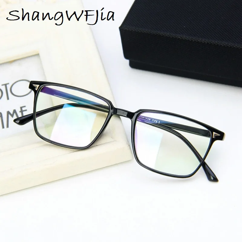 New Classic Square Eyeglasses Frame Men Brand Designer Fashion Women Decoration Optical Glasses males