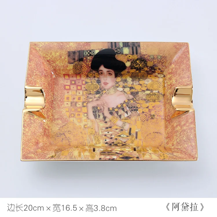 Аксессуары для сигар Gustav Klimt Kiss &amp Adela настольный подарок на день Святого