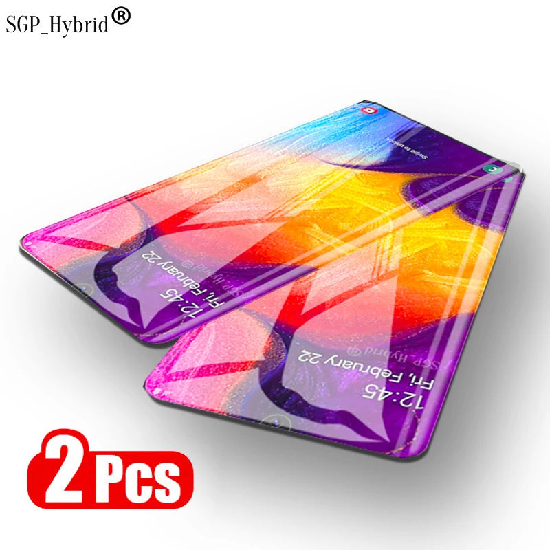 Защитное стекло для экрана Samsung 2 шт. защитная пленка A50 A70 A30 A10 A40 A20 A80 A90 A60 M10 M20 M30 M40 |