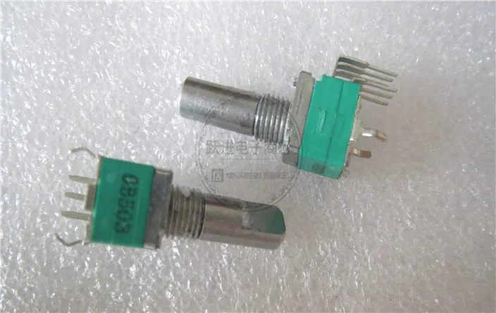 Оригинальный новый 100% B50K 09 Тип Двойной 6pin звуковая консоль вертикальная B503 длина