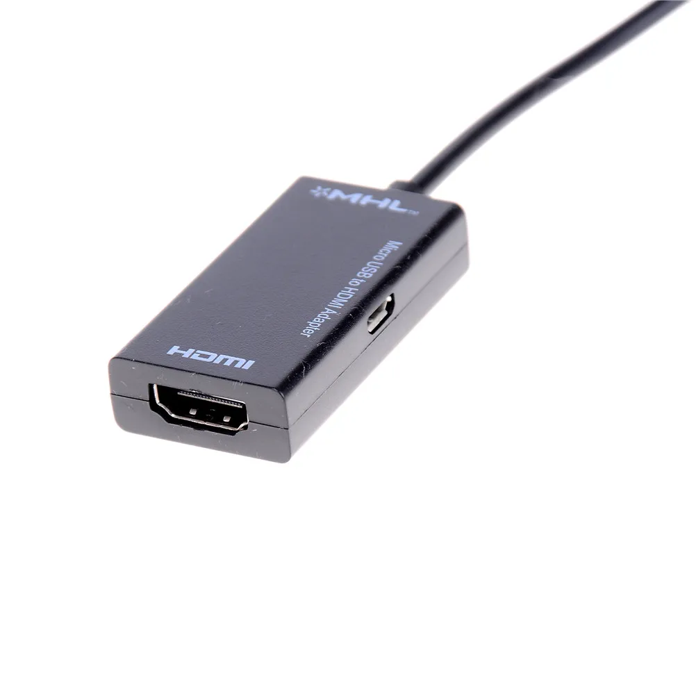 micro usb to hdmi hd adapter cable male to female 1080p hd hdmi audio video cable mhl converter for tv pc laptop free global shipping