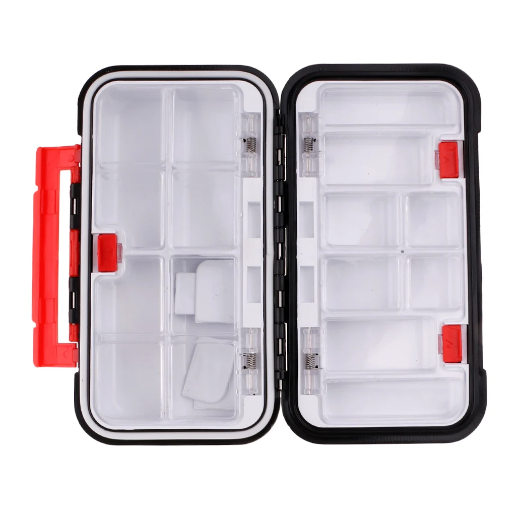 Двухсторонний ящик для хранения рыболовных приманок крючков герметичный