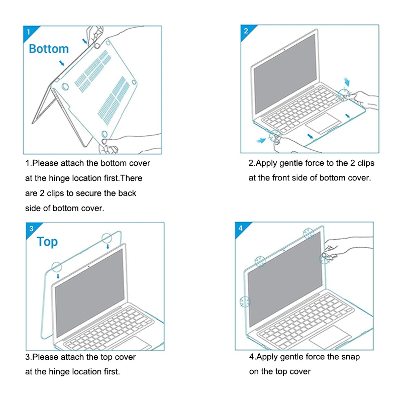 Мраморный чехол для ноутбука Apple Macbook Air 13 Pro 15 защитный Mac Book 11 12 16 дюймов A1398 A1932 A1370