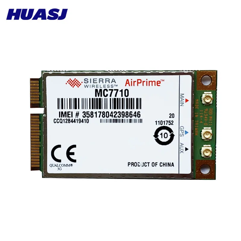 Huasj Desbloqueado Sierra Wireless MC7710 4G LTE/HSPA + 3G mobile WWAN Mini PCI E tarjeta usb модем WCDMA EDGE/GPRS/LTE 800/900/2100MHz|3G