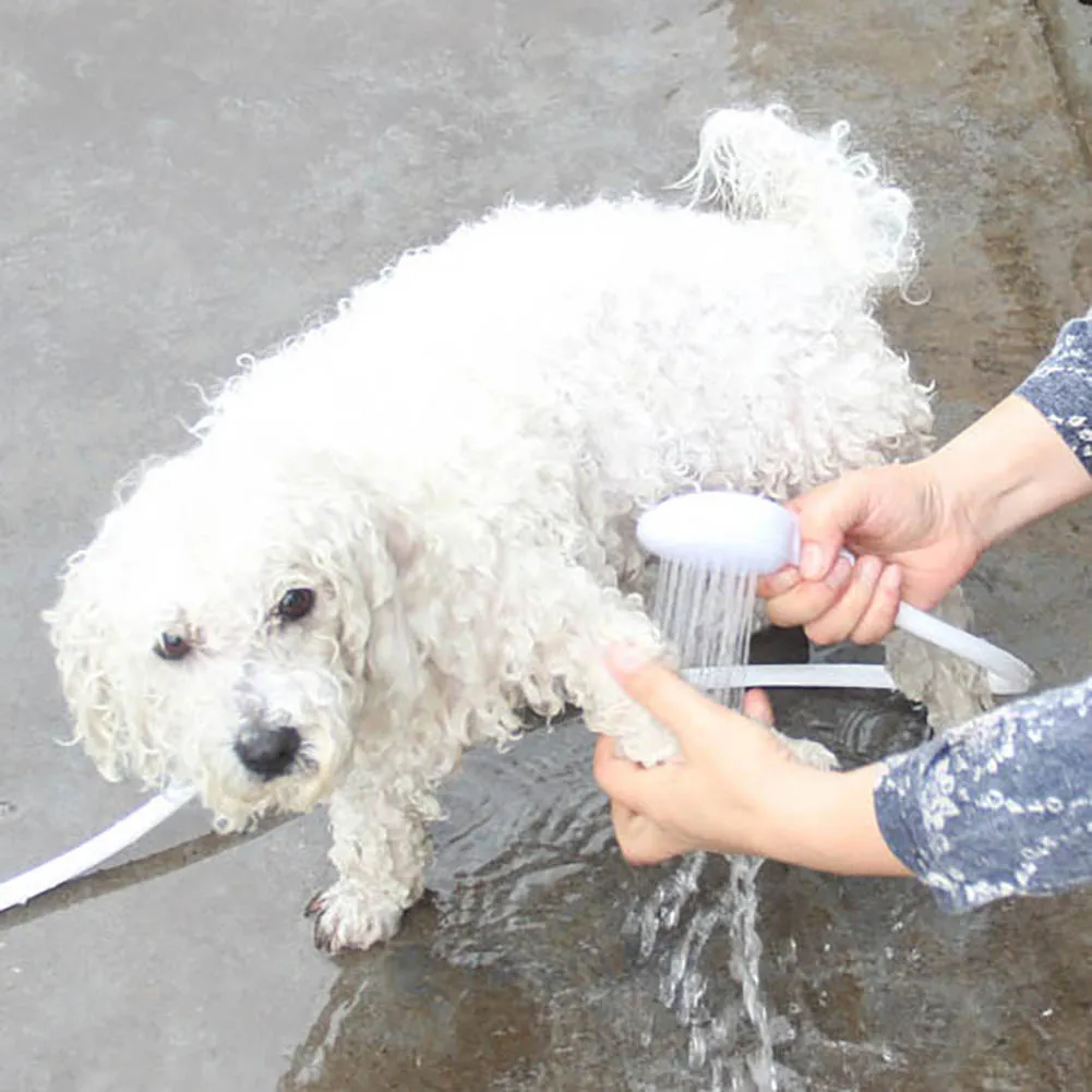 Простая пластиковая БЫСТРОРАЗЪЕМНАЯ насадка для душа 1 30 м мытья домашних собак