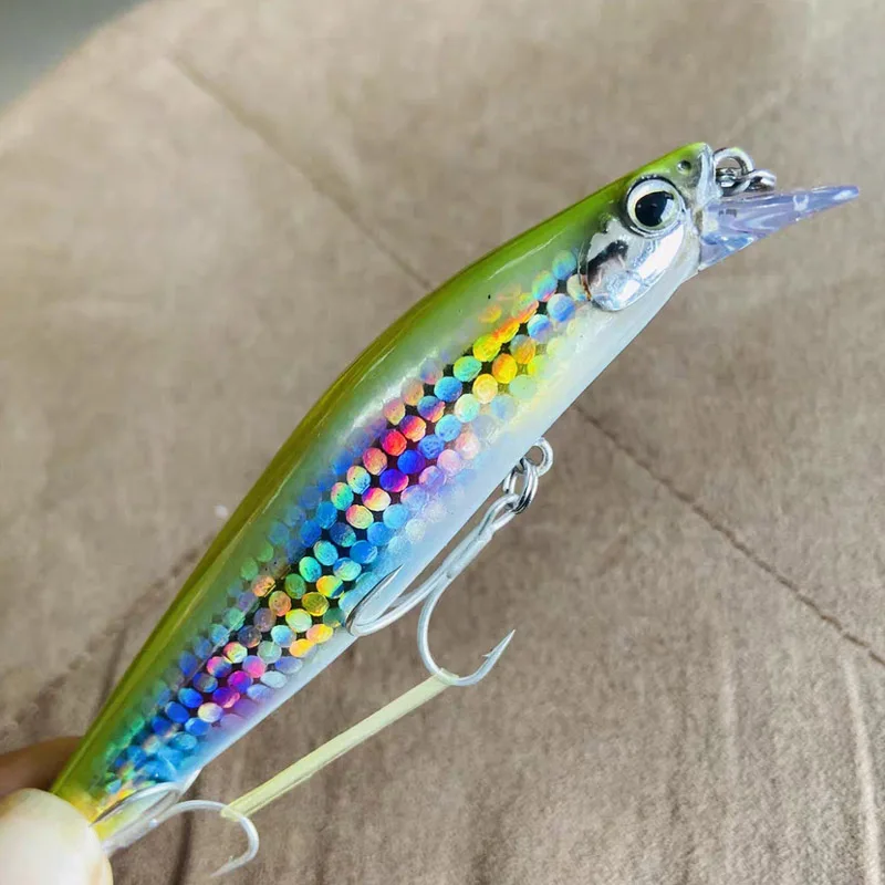 

Fishing lures 99mm 14g Floating water Minnow lure High Quality Hard Baits Good Action Wobblers bait isca artificial