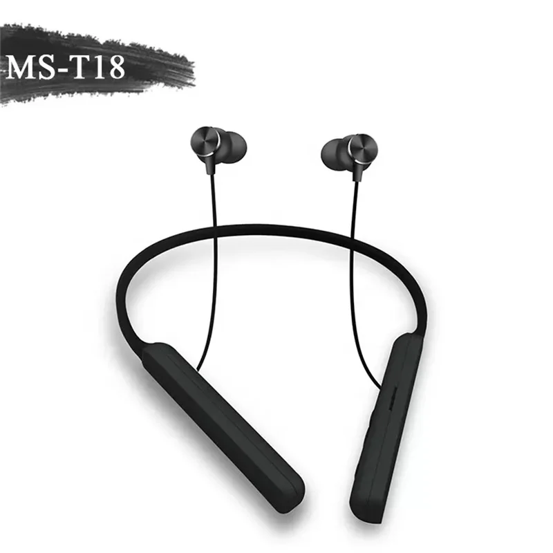 

Беспроводная гарнитура с шейным ободом, портативная Bluetooth-гарнитура, легкий дизайн, HD стерео звук, басы, наушники с TF-картой для спорта