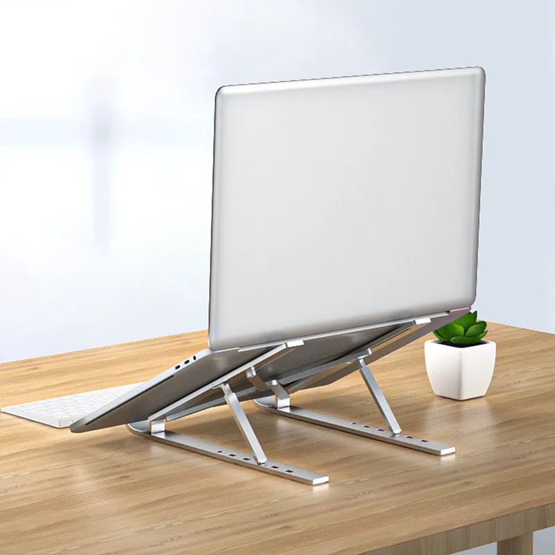 

Портативный кронштейн для ноутбука, кронштейн для настольного компьютера из алюминиевого сплава, охлаждающий кронштейн, регулируемая порт...