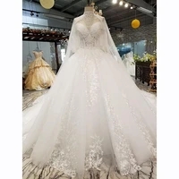 muslim luxury wedding dresses with corset vestidos de novia lace princess ball gown dubai wedding dresses new 2020