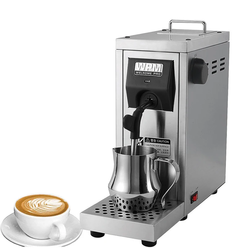 

Steam Milk Froth Machine Electric Milk Frother Heating Machine Commercial Stainless Steel Coffee Milk Tea Heating Machine