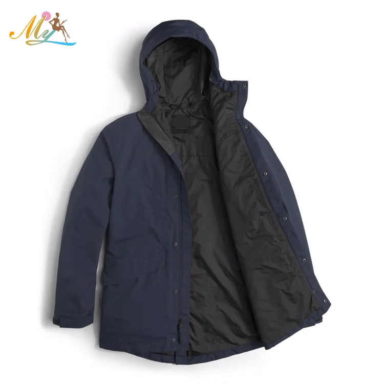 

Custom winter windbreaker waterproof quilted nylon coats for men