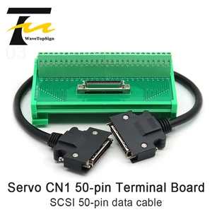 delta servo cn1 50 pin terminal board scsi 50 pin data cable free global shipping