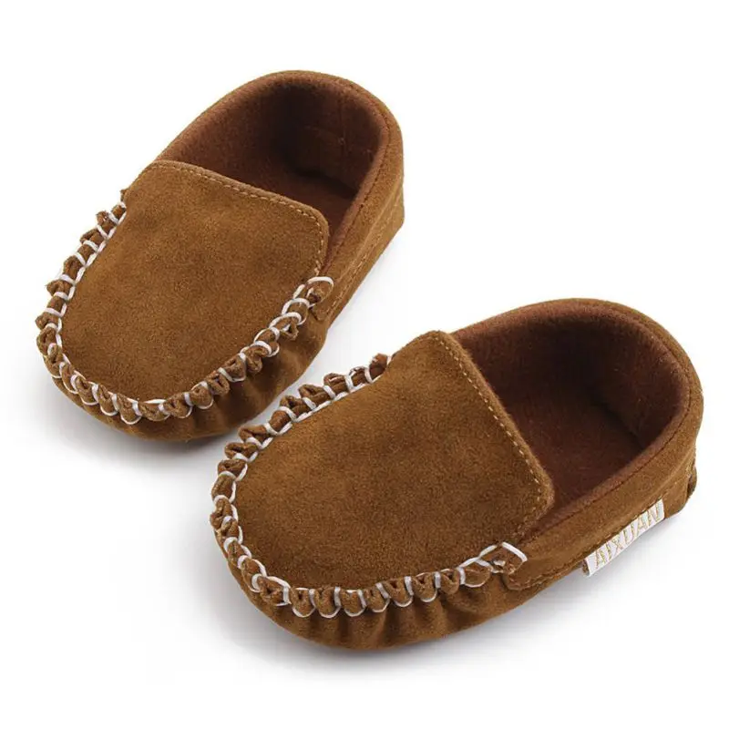 

Toddler Baby Shoes Baby Moccasin PU Leather Baby Girls Shoes First Walkers Prewalkers for Kids Crib Baby Boy Shoes