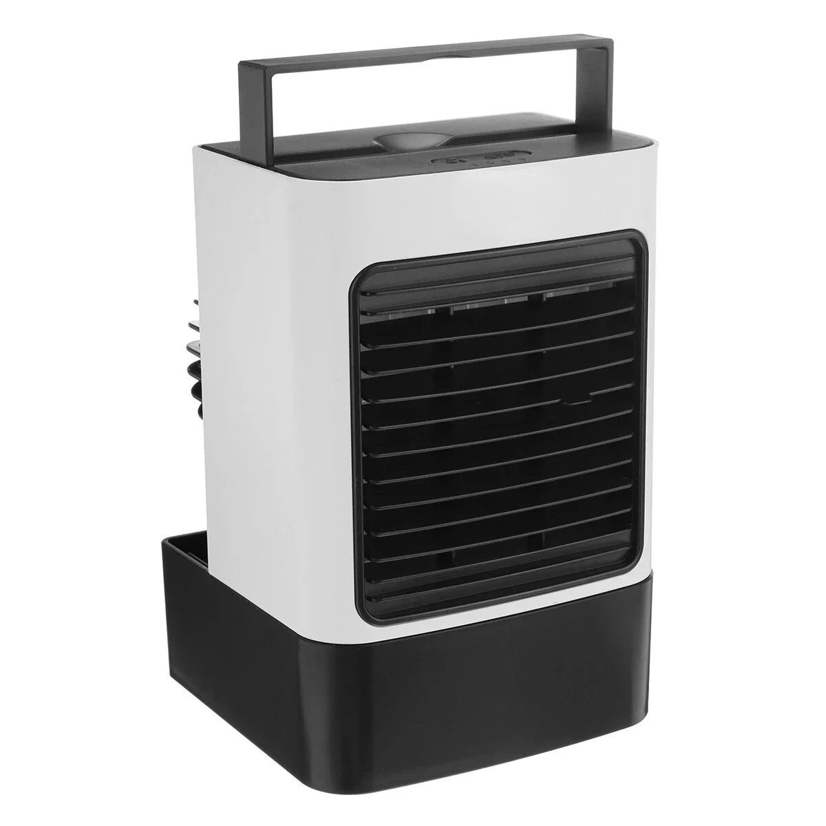 

F830 Negative Ion Air Conditioner Air Cooler Desktop Electric Fan Two Blowing Modes Three Gear Wind with Night Light Low Noise