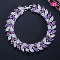aaa zircon bracelet 925 sterling silver bracelet accessories wedding wedding bride bangle gift luxury jewelry