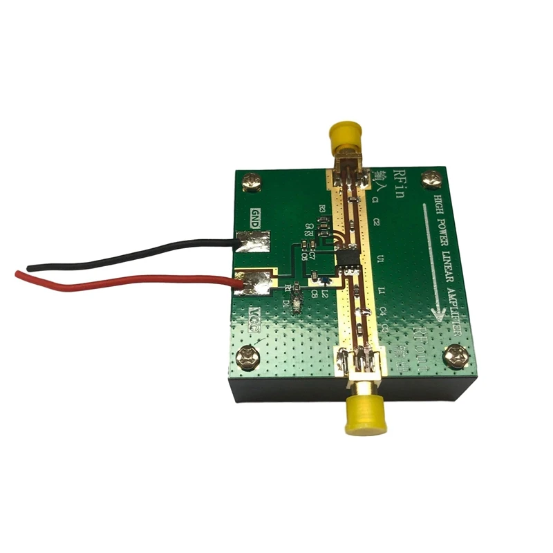 

RF2126 400M-2700MHZ Broadband RF Power Amplifier 2.4GHZ 1W for WIFI Bluetooth Ham Radio Amplifier