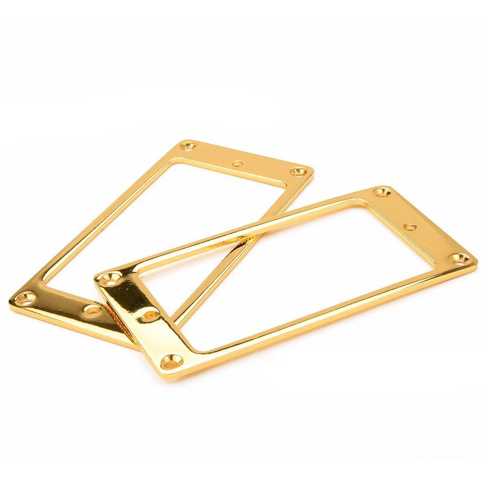 2 stück humbucker pickup ring bottom rahmen instrument zubehör für lp elektrische gitarre humbucker pickup montage ring rahmen free glo