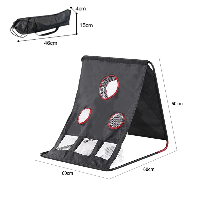 en Ucuz Sıcak Satış Taşınabilir Golf Eğitim Corehole Oyun Golf Chipping Net Panoları Arka Doğruluk Salıncak Uygulama