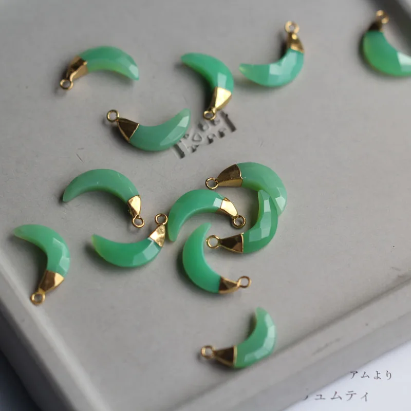 925 пробы Vermeil серебристый, хризопраз халцедон с фасовкой, 1 шт. 18,0X15,0 мм