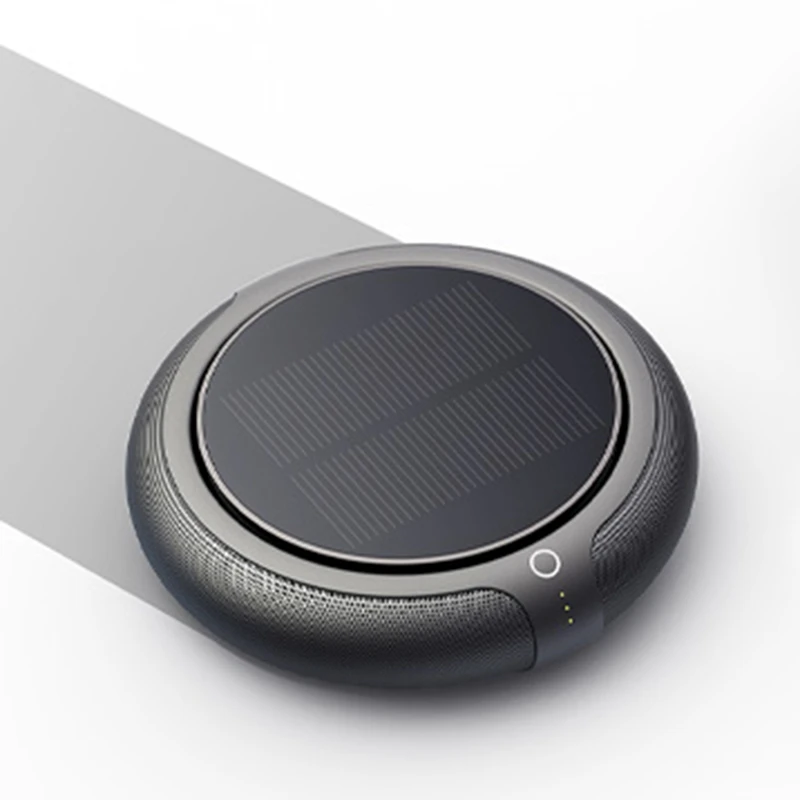 

Mini Aromatherapy Car Humidifier Air Purifier Freshener Diffuser Solar Power for Eliminate Odorous Formaldehyde,Black