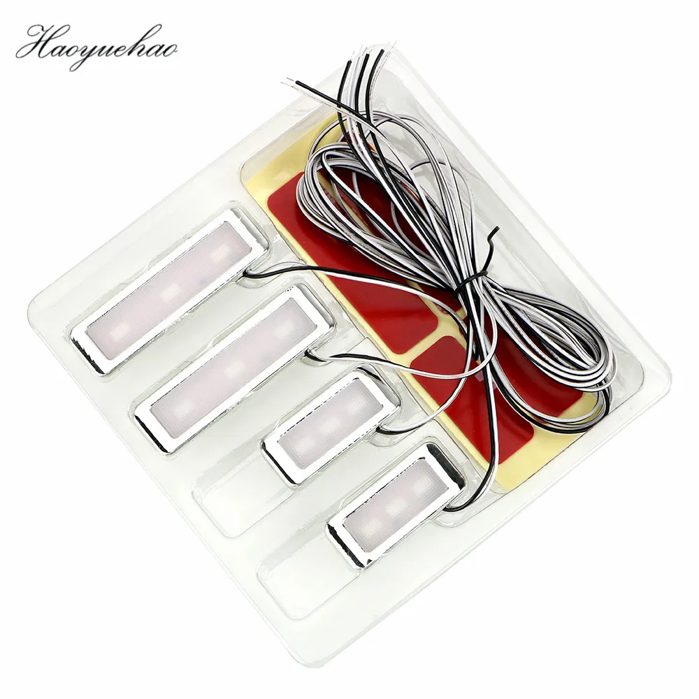 Универсальные Декоративные лампы для авто атмосферные внутренний подлокотник